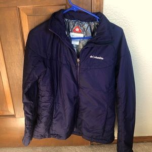 Women’s Columbia omniheat jacket. Size L.